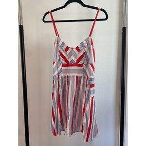 Express Red, White and Blue Short Dress